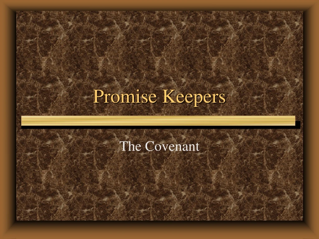 promise keepers