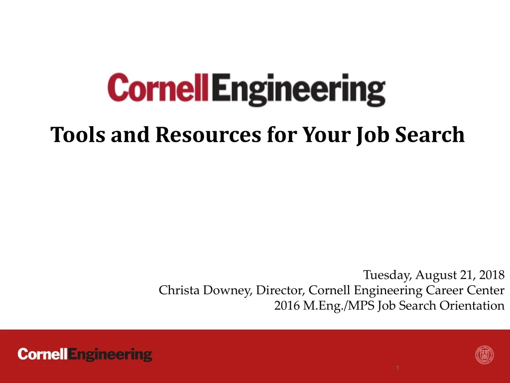 tools and resources for your job search