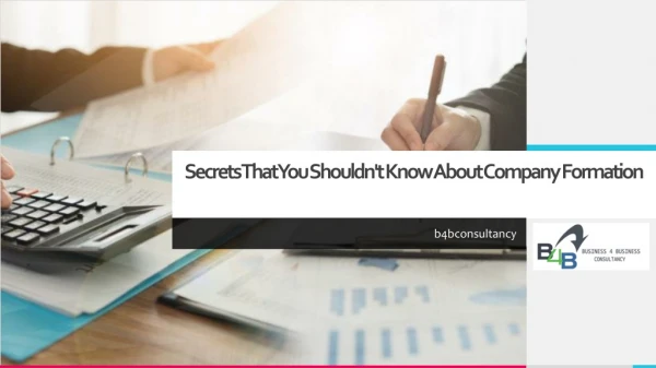 Secrets That You Shouldn't Know About Company Formation