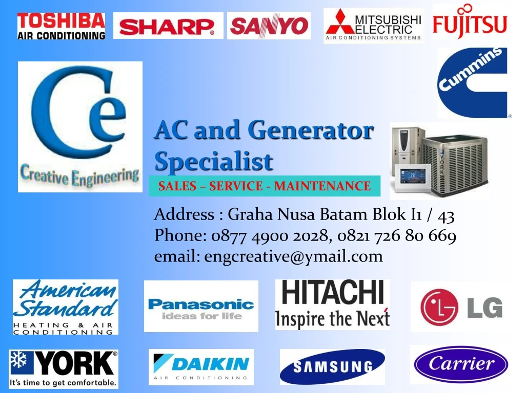 ac and generator specialist