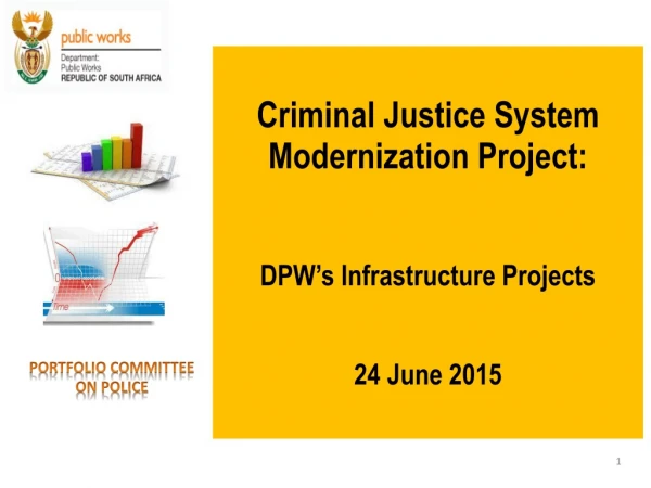 Criminal Justice System Modernization Project: DPW’s Infrastructure Projects 24 June 2015