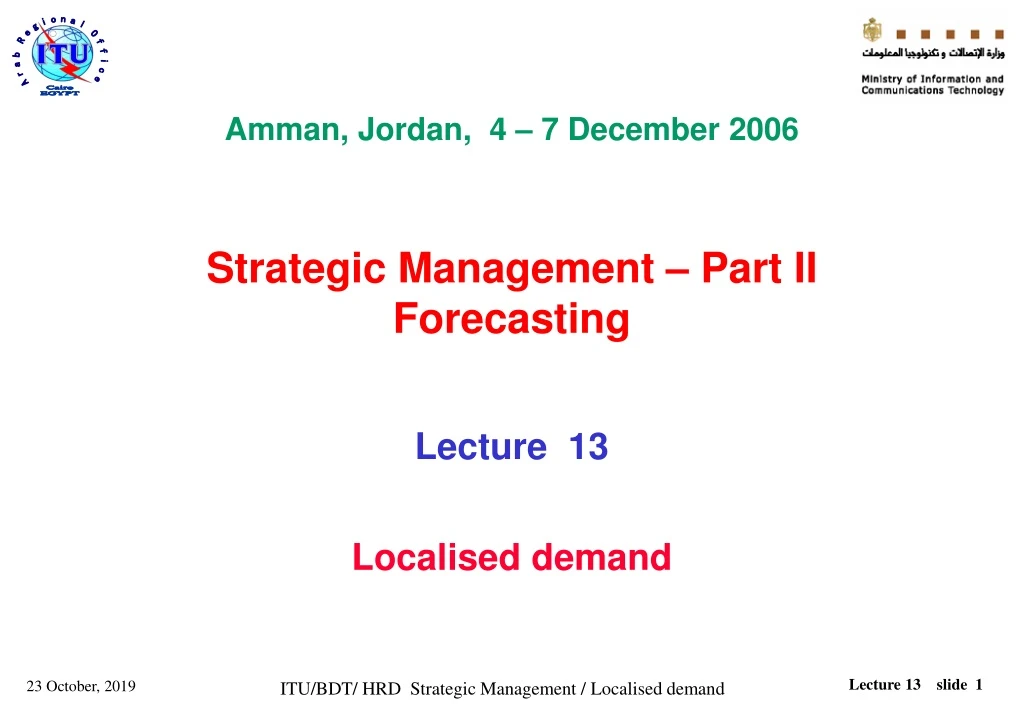 amman jordan 4 7 december 2006 strategic