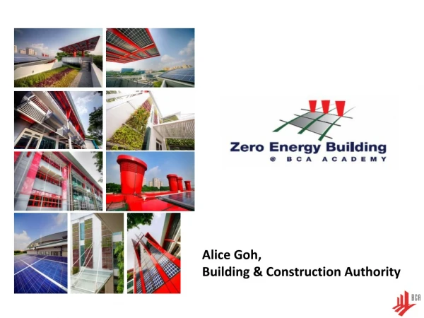 Alice Goh, Building &amp; Construction Authority