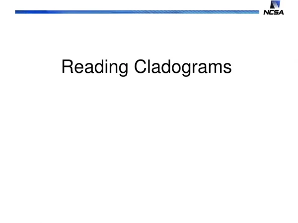 Reading Cladograms