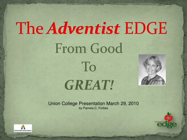 The Adventist EDGE