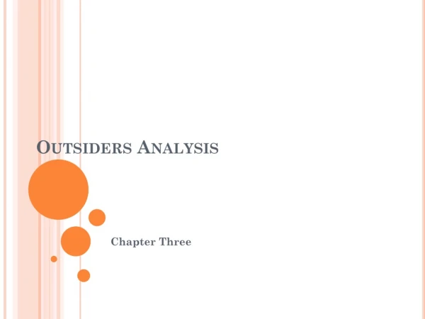 Outsiders Analysis