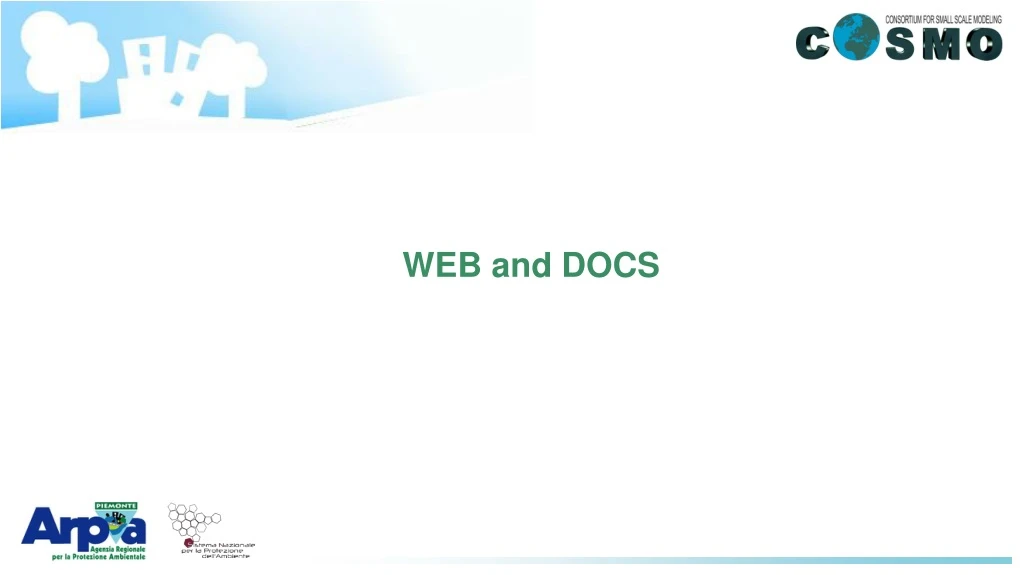 web and docs