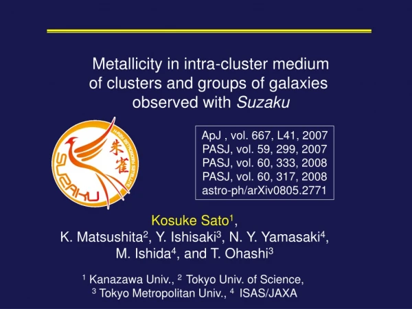 Metallicity in intra-cluster medium of clusters and groups of galaxies observed with Suzaku