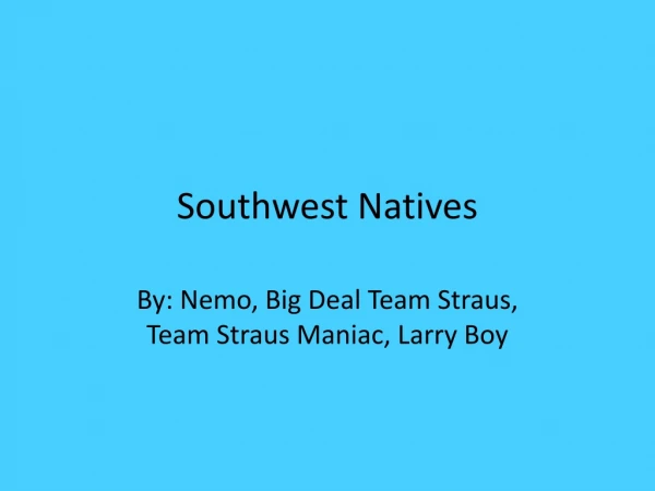 Southwest Natives