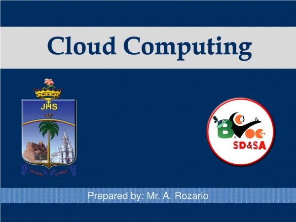 Cloud Computing