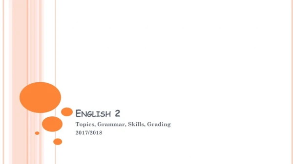 English 2