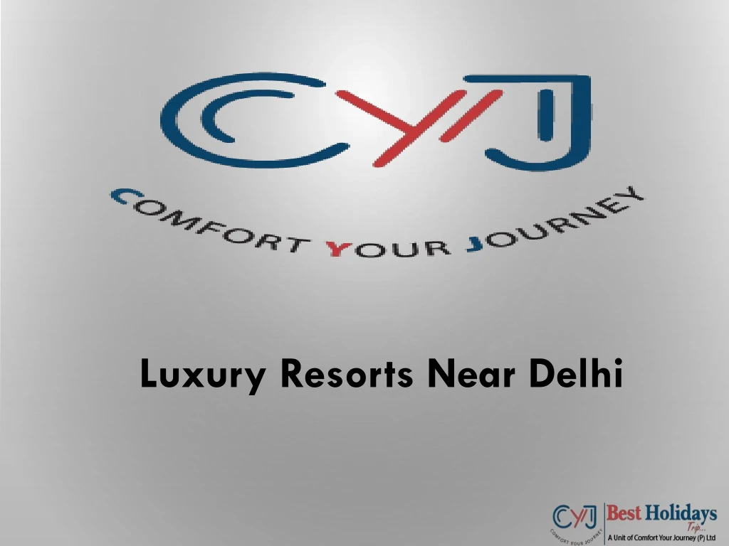 luxury resorts near delhi