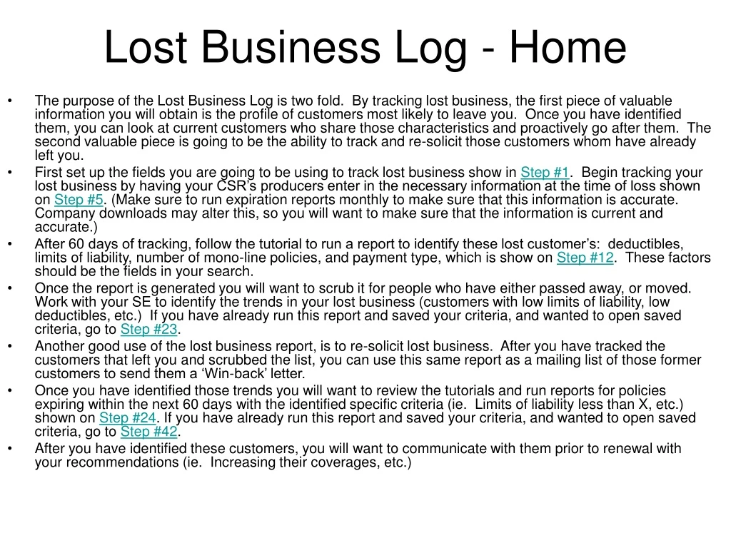 lost business log home