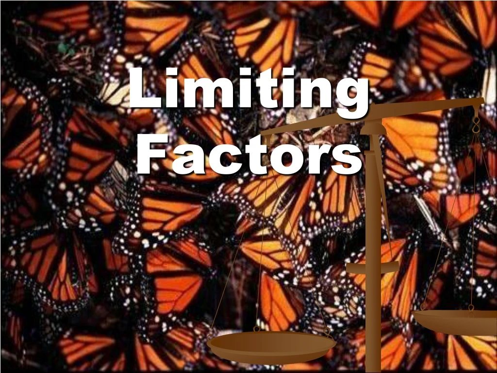 limiting factors