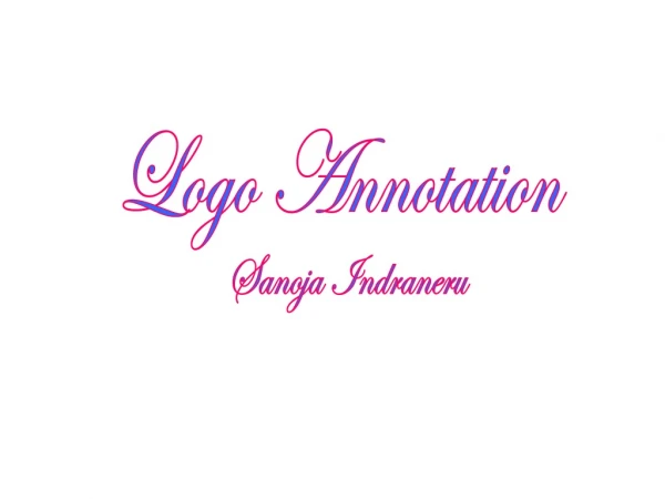 Logo Annotation