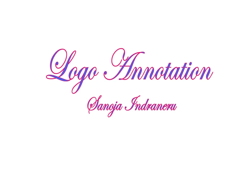 logo annotation