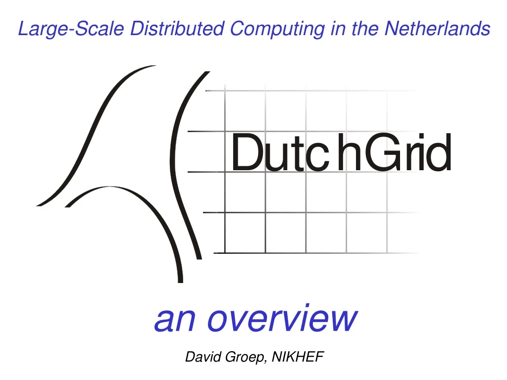 large scale distributed computing