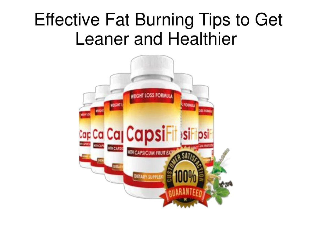 effective fat burning tips to get leaner and healthier