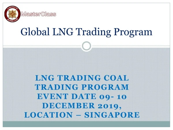 global lng trading program