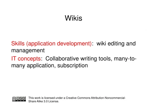 Wikis