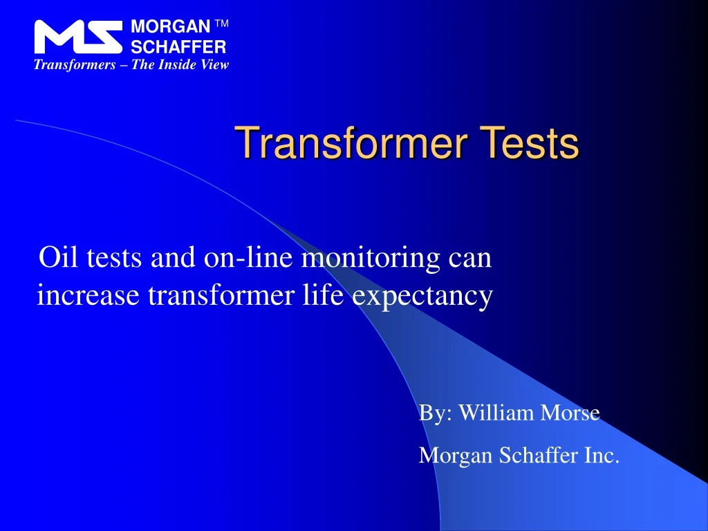 transformer tests