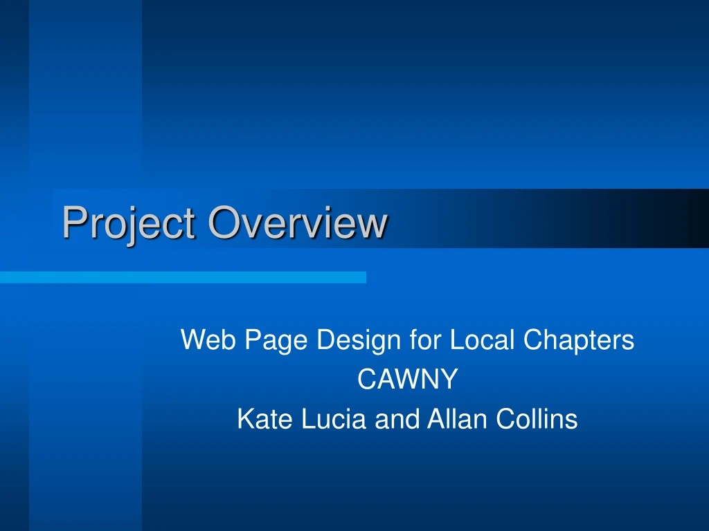 project overview