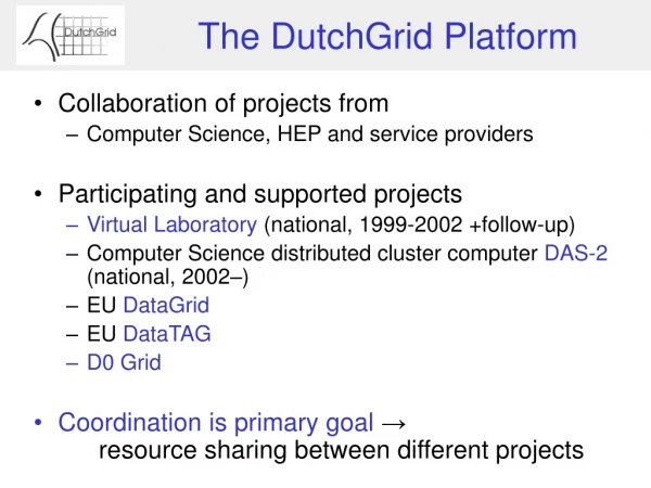 The DutchGrid Platform
