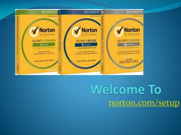Activate Norton Setup Key