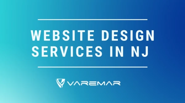 Website Design Services in NJ - VAREMAR