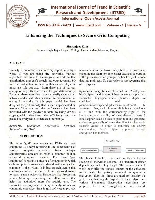 Enhancing the Techniques to Secure Grid Computing