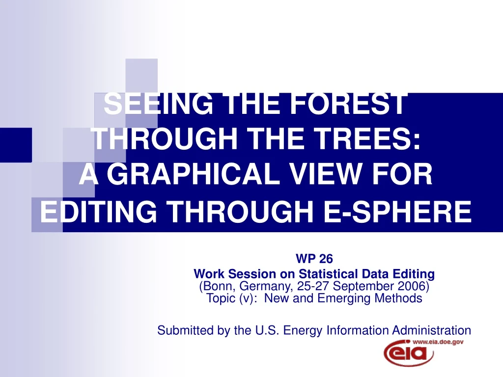 seeing the forest through the trees a graphical view for editing through e sphere