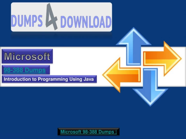 Up to Date Microsoft 98-388 Dumps with Valid 98-388 Dumps PDF | Dumps4Download