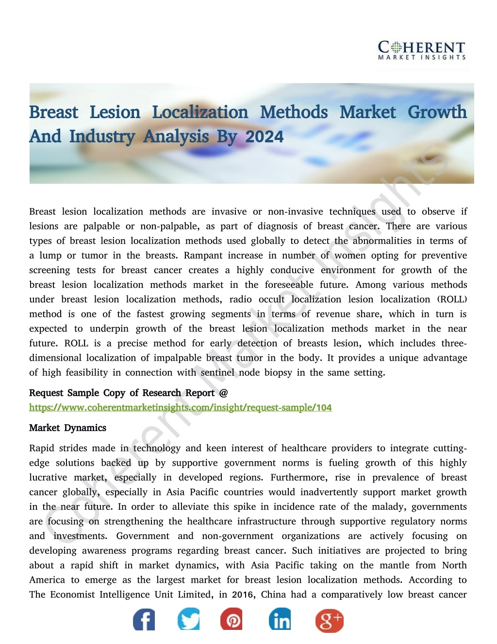 breast lesion localization methods market growth