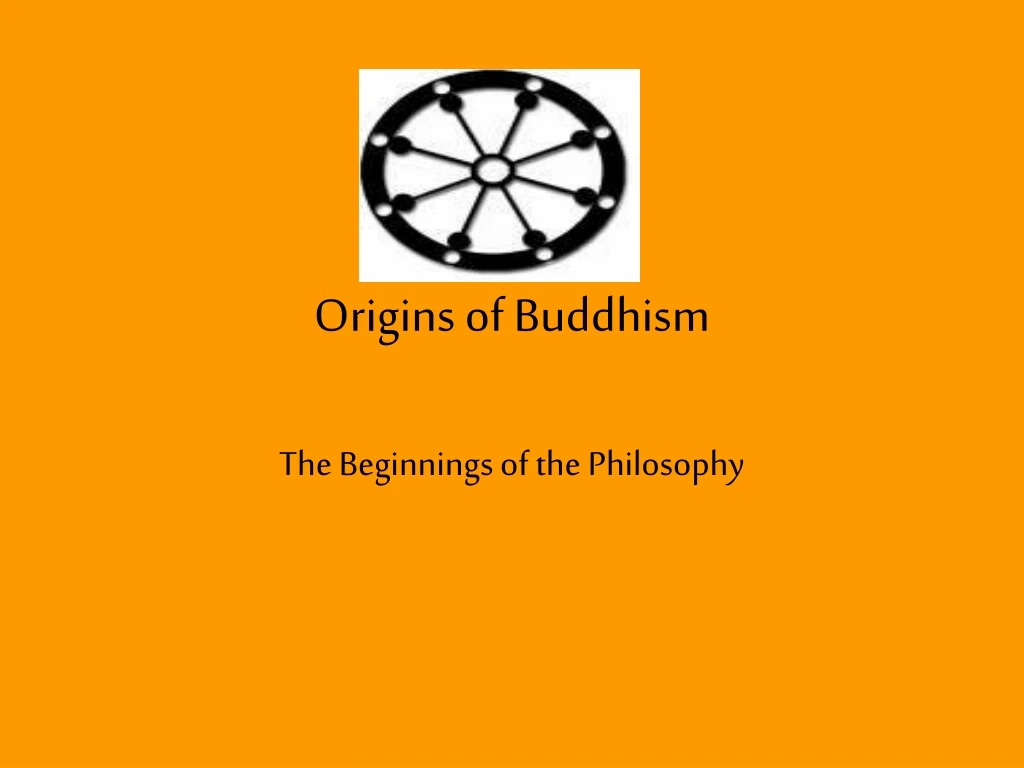 origins of buddhism