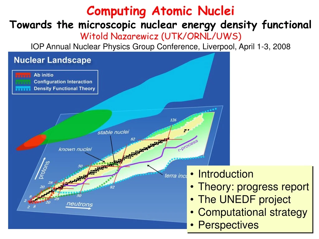 computing atomic nuclei towards the microscopic