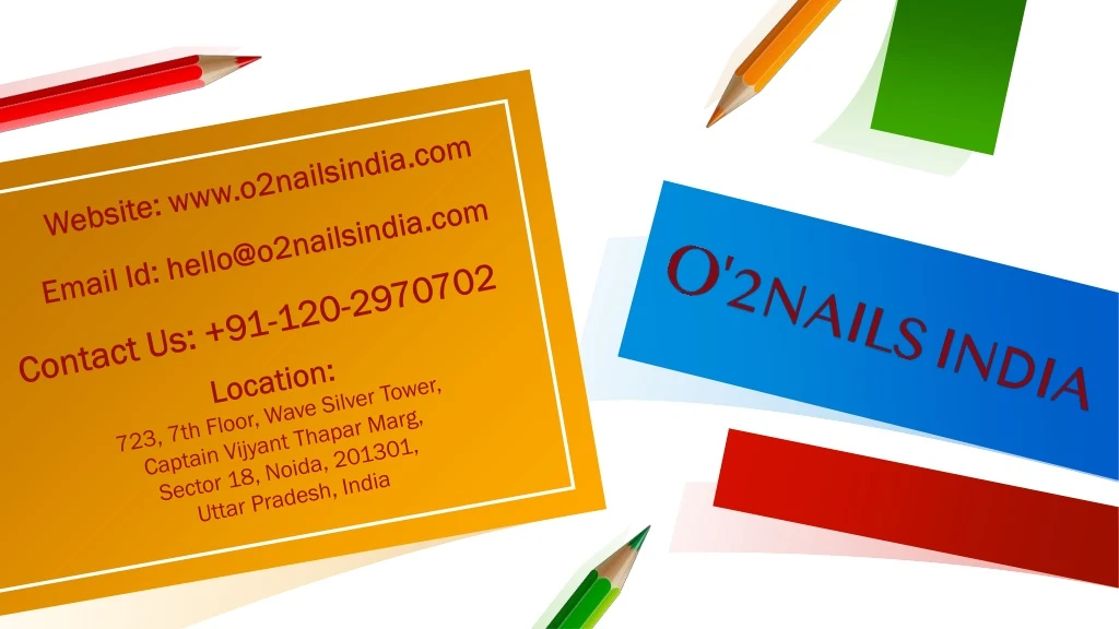 website www o2nailsindia com