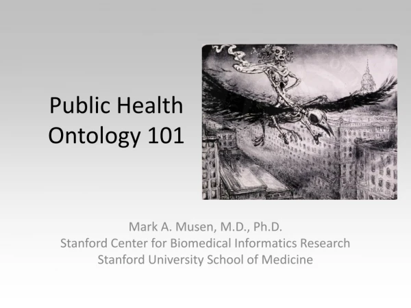 Public Health Ontology 101
