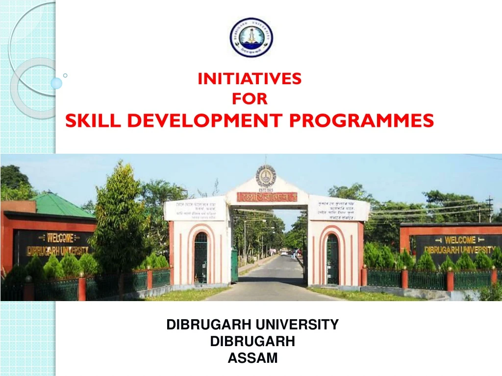 initiatives for skill development programmes
