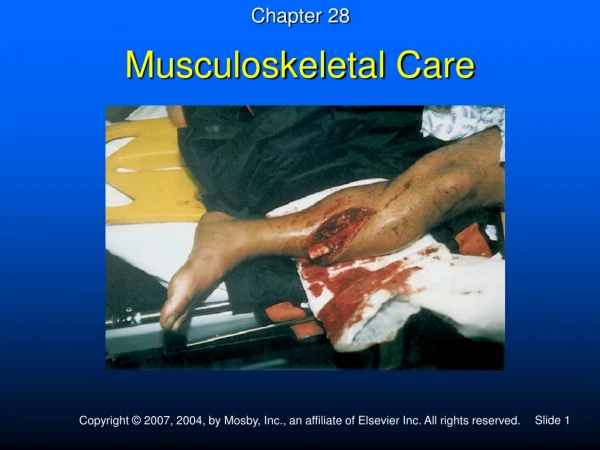 Musculoskeletal Care