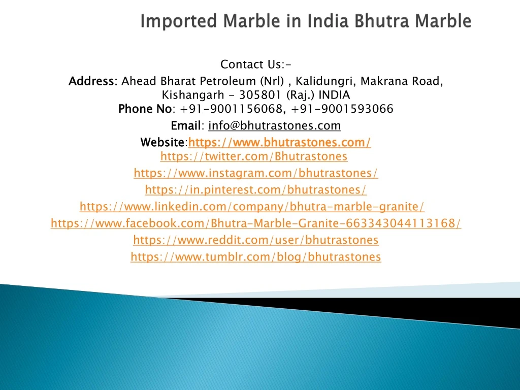 imported marble in india bhutra marble