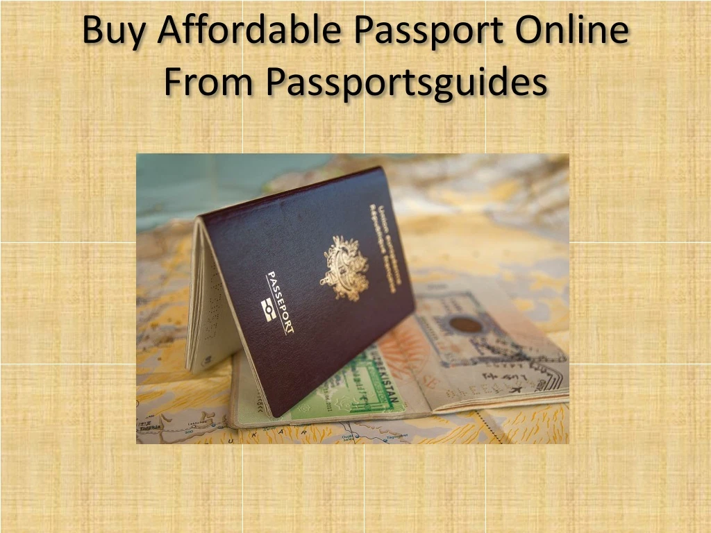 buy affordable passport online from passportsguides