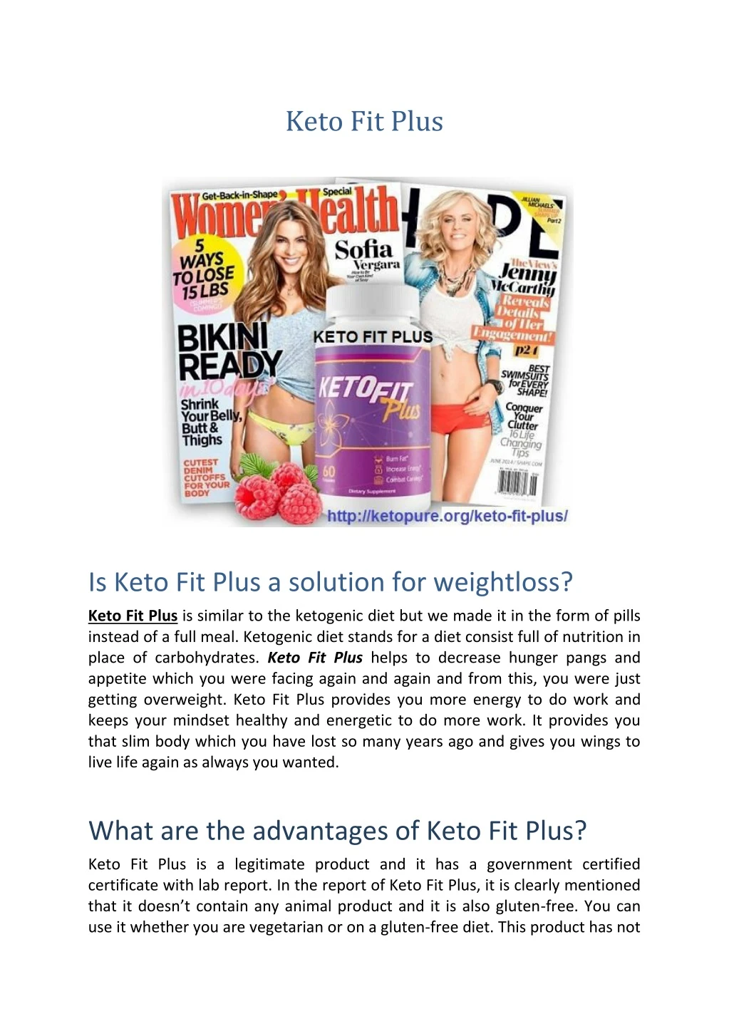 keto fit plus