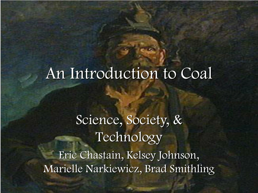 an introduction to coal