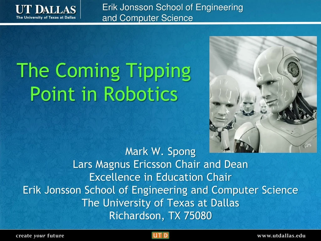 the coming tipping point in robotics