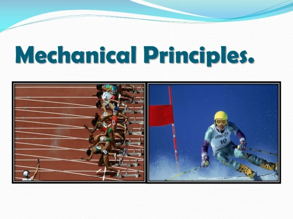 Mechanical Principles.
