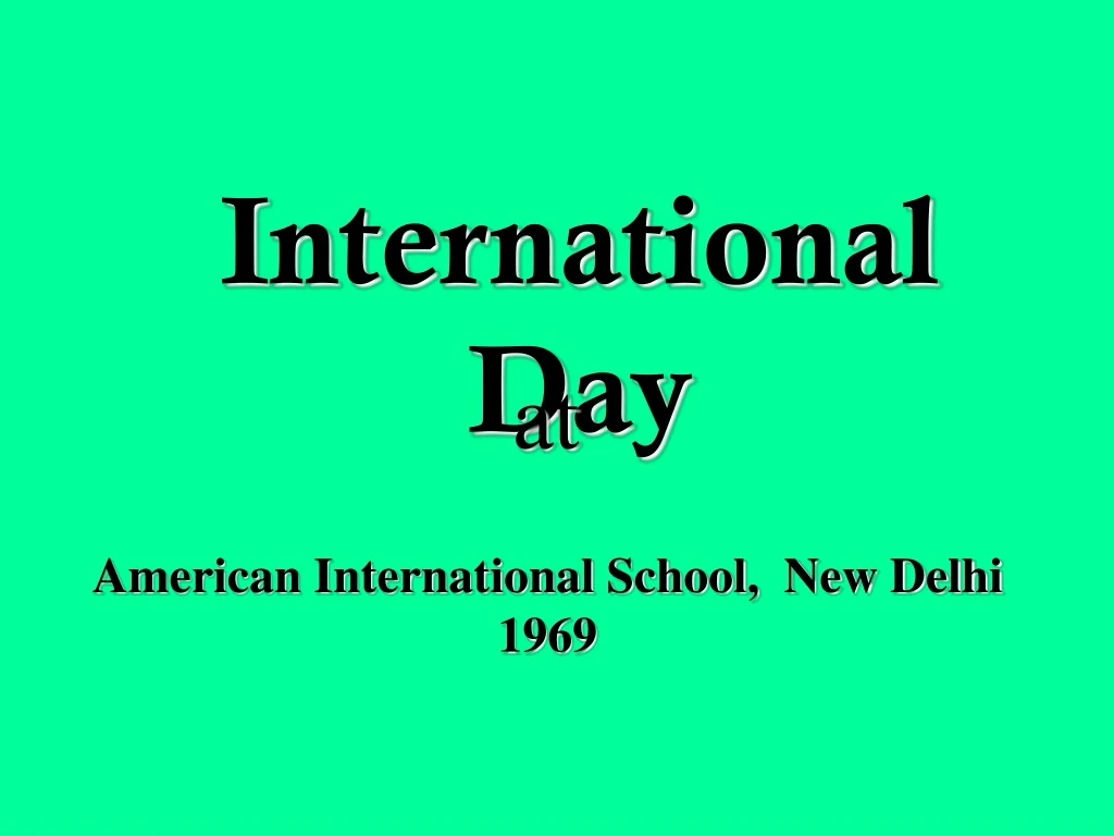 international day