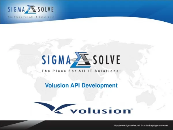 Volusion API Development | Volusion API Integration | Volusi