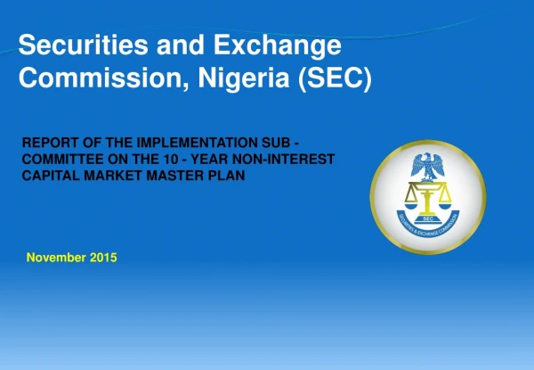 Securities and Exchange Commission, Nigeria (SEC)