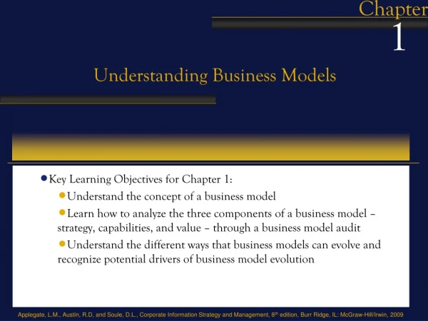 Understanding Business Models