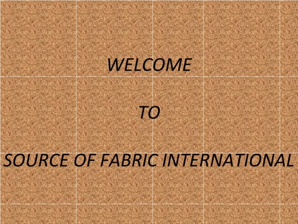 Wholesale Woven Fabrics Los Angeles
